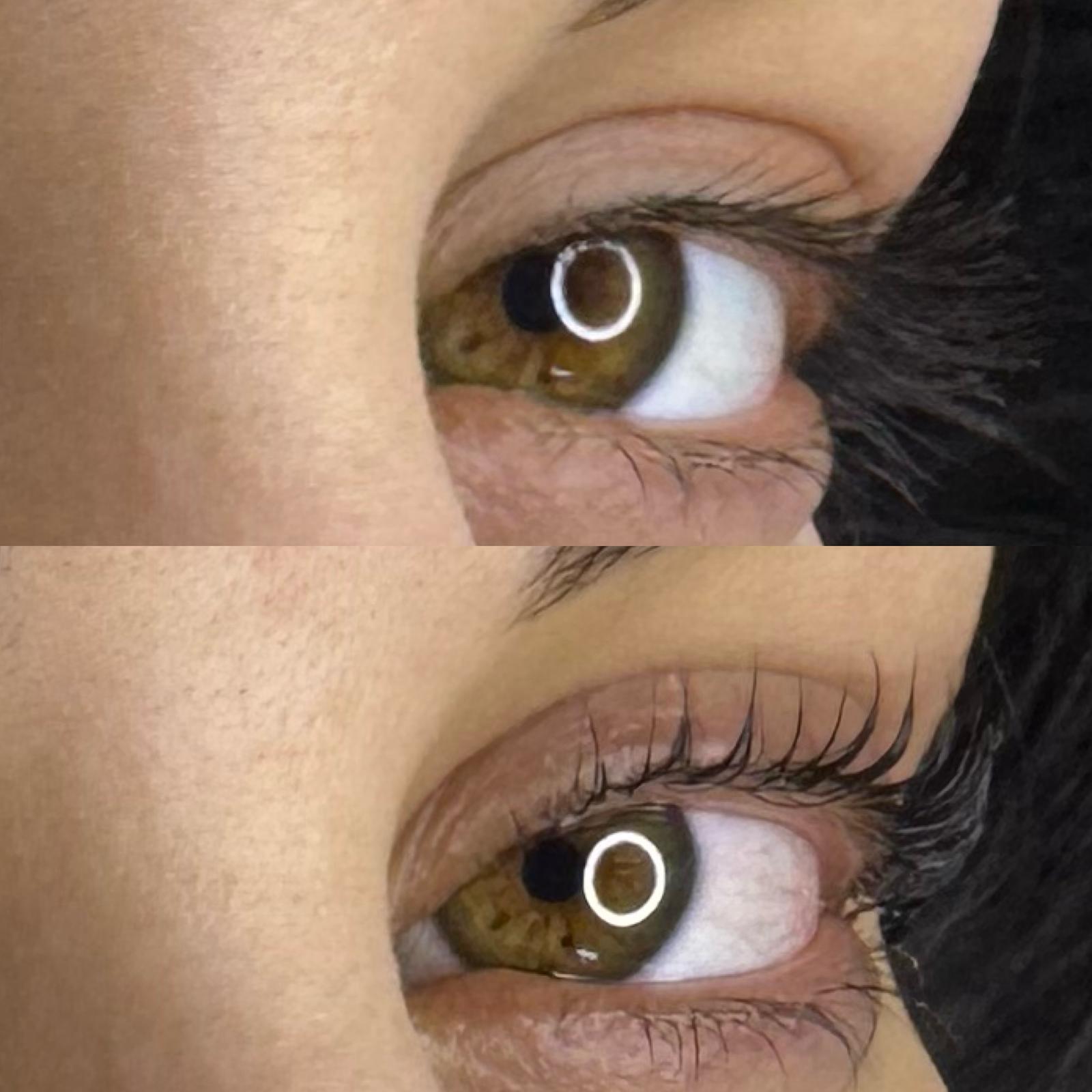 Kirpik lifting uygulaması